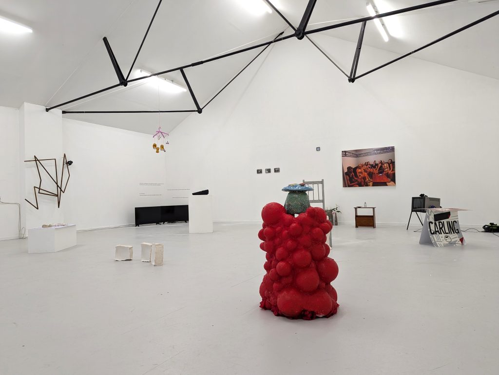 Contemporary dance rehearsal in Burns Street Studios' 170sqm rehearsal space in Glasgow