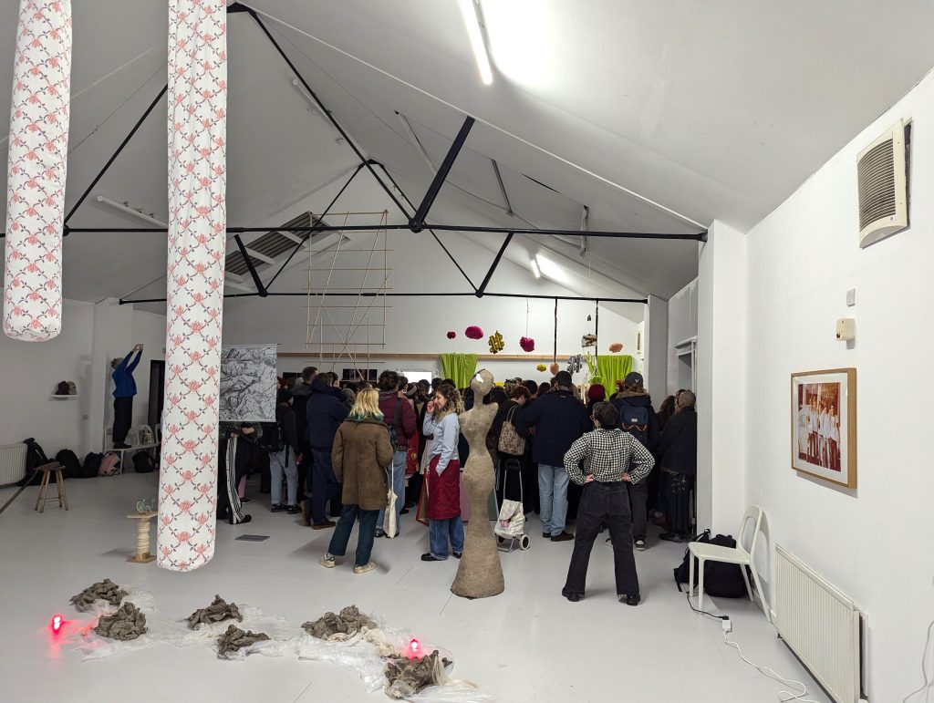 Live performance in Burns Street Studios' flexible performance space in Glasgow